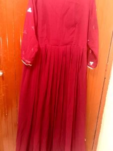 Elegant Maroon dress