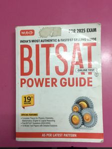 BITSAT Power Guide 19th Edition - 2025 Exam