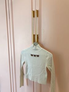 H&amp;M Butterfly Hand Embroidered Top
