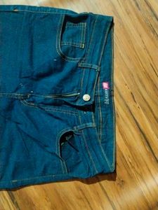 Dark Blue Denim Jeans