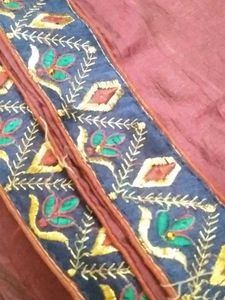 Purple Saree
