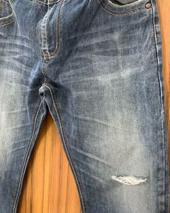 Mens Straight Fit Denim Jeans