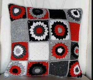 Crochet Pillow Cover
