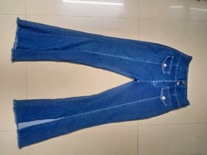 Navy Blue Bootcut Jeans| Y2k Fashion