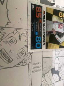 Nico hulkenburg Turbo Attax Gold Limited Edition
