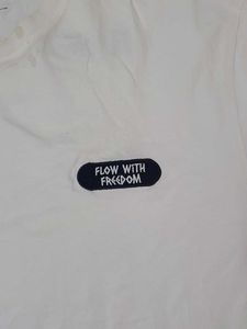 White Graphic Tee