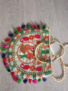 Banarasi Embroidery 🪡 Purse 👜👛