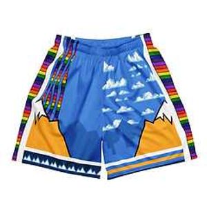 GRAPHIC BASKETBALL SHORTS.