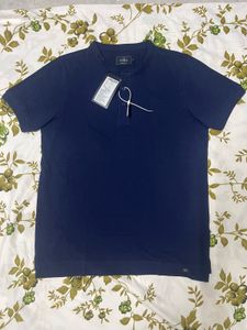 Symbol Peacot Blue Polo Shirt - Size L