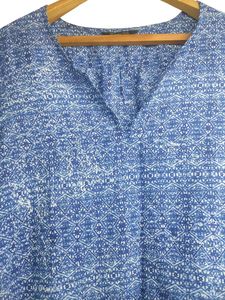 Blue Textured Top