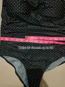 Polka Dot Printed Sexy Bodysuit Fits M-L-XL