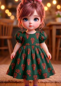 Cute Girls&#39; Dress