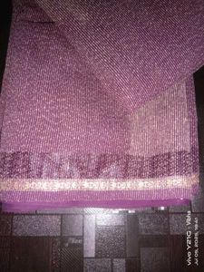 Elegant Purple Saree