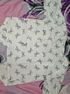 Butterfly Print Shirt