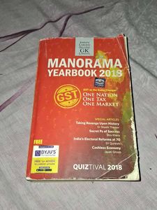 Manorama Yearbook 2018