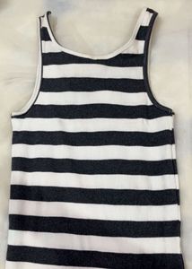 Striped Bodycon Midi Dress