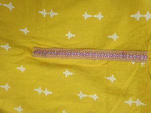 Avaasa Yellow Printed Straight Kurta