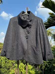 Elegant Grey Coat zara inspired