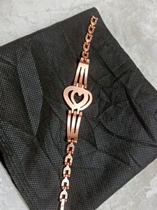 New Rose Gold Colour Women Bracelet