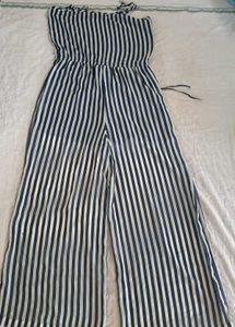 Striped Jumpsuit