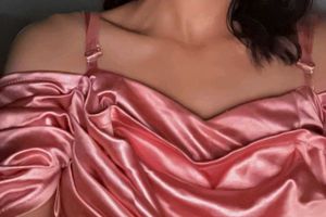 Pink Satin Dress💗