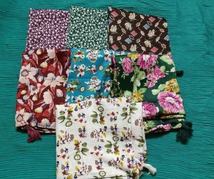 Printed Cotton Blend Hijab Scarf
