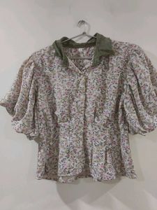 Floral Print Top