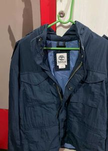 Women's Blue Timberland Oversize Jacket