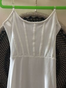 White Slip Dress
