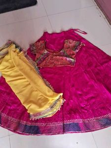 Pink Lehenga Choli Set
