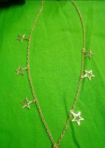 Gold Star Charm Chain