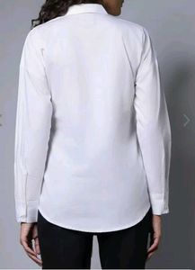 Timeless Elegance  White Formal Shirt