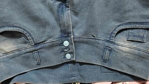 Denim Straight Jeans