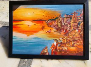 banaras ghat painting ❤️✨️