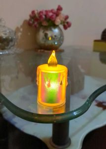 LED candle , battery operated 6 pc