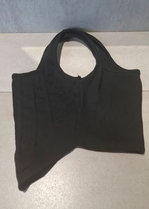 BLACK CORSET TANK TOP