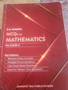R.D. Sharma Mathematics Class X