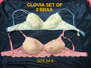 Set OF TWO CLOVIA Padded  BRA