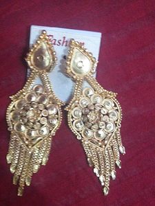 Gold-toned Earrings