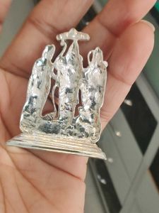 Silver Ram Darbar Murti