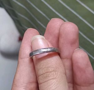 real Silver Band Ring