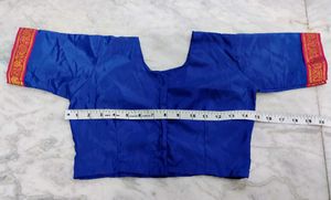 Silk Neavy Blue Colour Blouse