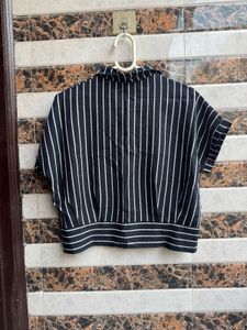 Striped crop Top