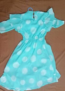 Cute Polka Dot Girls Dress