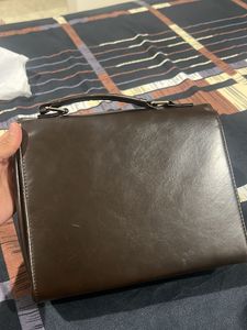 Brown Leather Sling bag