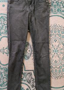 Black Denim Jeans For Boys (10-12years)