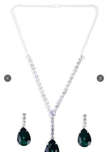 Emerald Green Jewelry Set