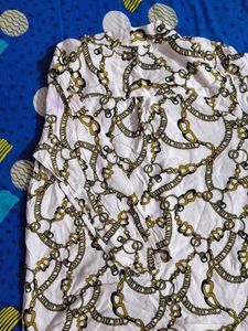 Chain Print Top