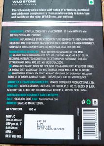 new sealedpack wild Stone Edge Eau de Parfum 100ML