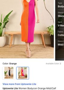 Beautiful Double Color Dress